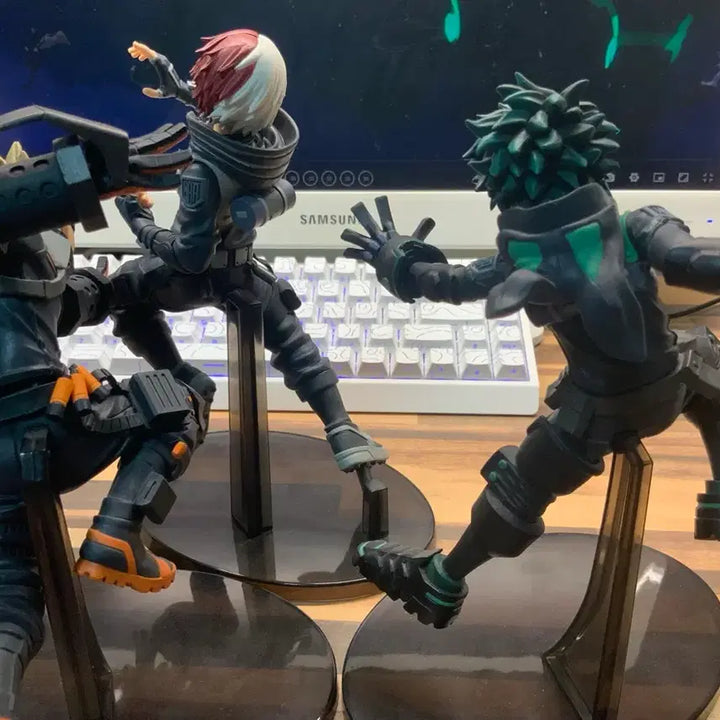 [BUNJANG] My Hero Academia World Heroes Mission "Traffic Light Trio" Set (Unsealed) / 개봉, 박스O) 나의 히어로 아카데미아 월히미 신호등조 세트