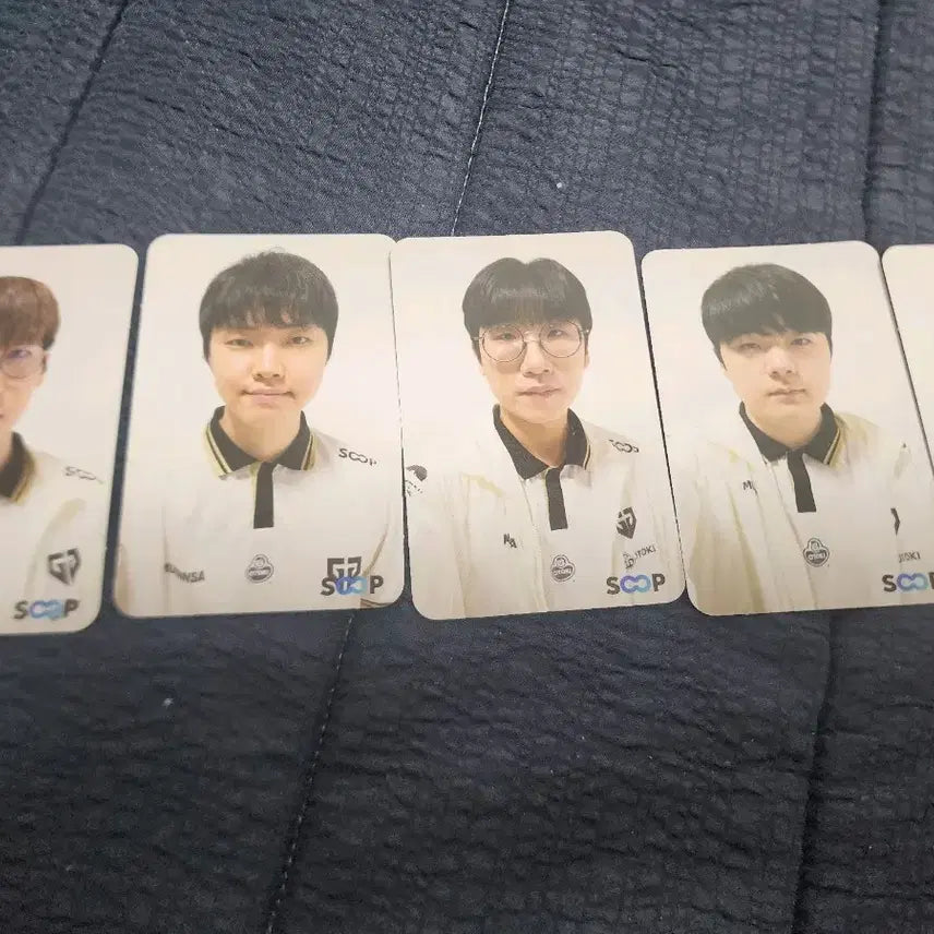 [BUNJANG] Gen.G MSI Fan Festa Photocard Bundle Set (5 Cards) / MSI 팬페스타 젠지 포토카드 5장 일괄 판매합니다.