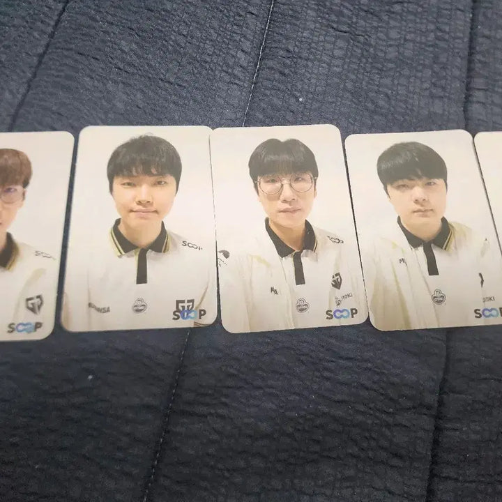 [BUNJANG] Gen.G MSI Fan Festa Photocard Bundle Set (5 Cards) / MSI 팬페스타 젠지 포토카드 5장 일괄 판매합니다.