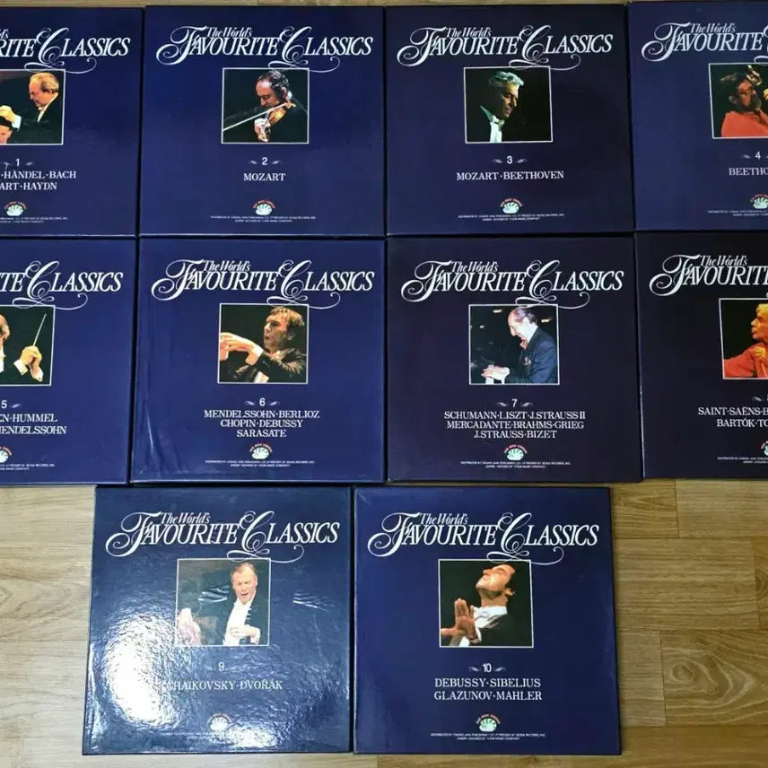 [BUNJANG] World Classics 50-Piece Full Set LP / 월드 클래식 50장 풀세트 LP