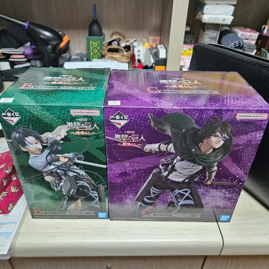 [BUNJANG] Attack on Titan Ichiban Kuji Levi Unsealed Figure (No Sword) / 진격의 거인 제일복권 (개봉) 리바이b상(칼없음) 판매합니다.