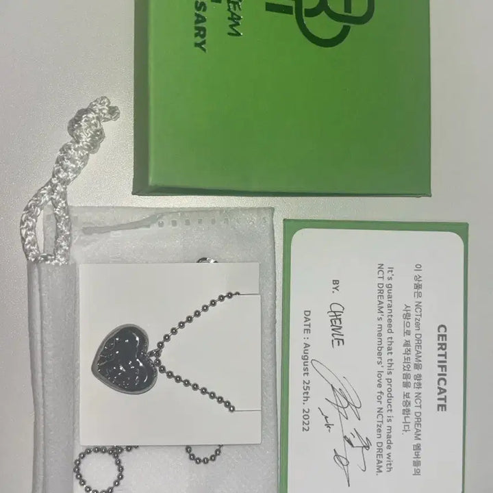 [BUNJANG] NCT Dream Chenle 6th Anniversary Necklace / 엔시티드림 6주년 목걸이 천러 nct dream chenle