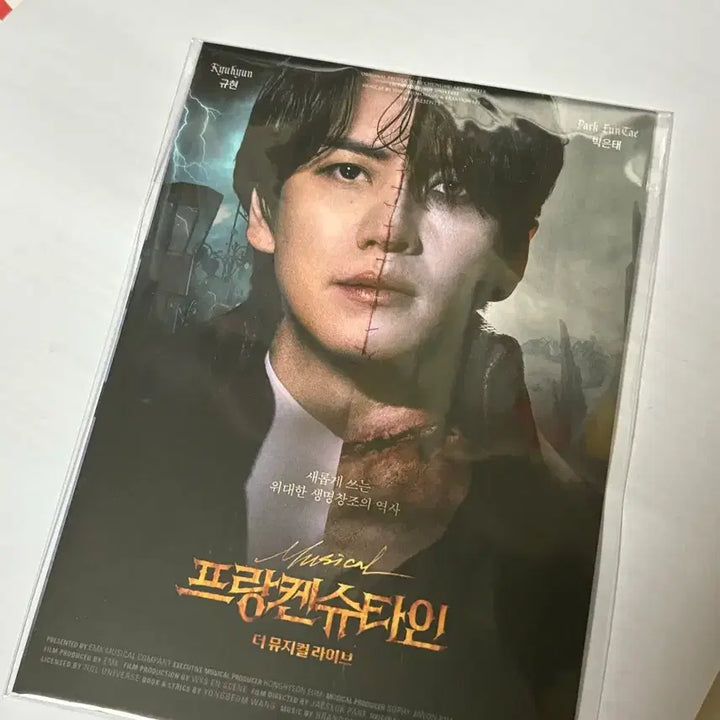 [BUNJANG] Gyuhyun Park Eun-tae Frankenstein Megabox Lucky Draw Postcard Set / 프랑켄슈타인 프뮤라 메가박스 특전 엽서 규현 박은태