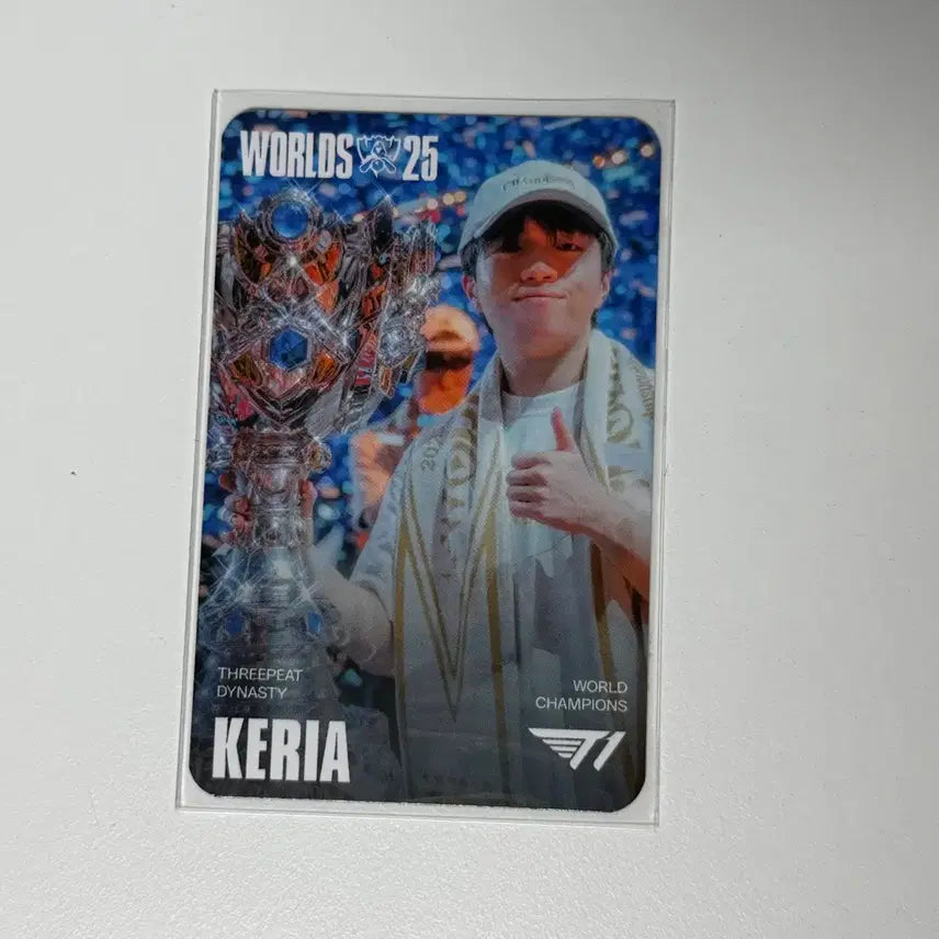 [BUNJANG] Worlds 2025 Keria MSI Photocard / 2025 월즈 케리아 msi 포토카드
