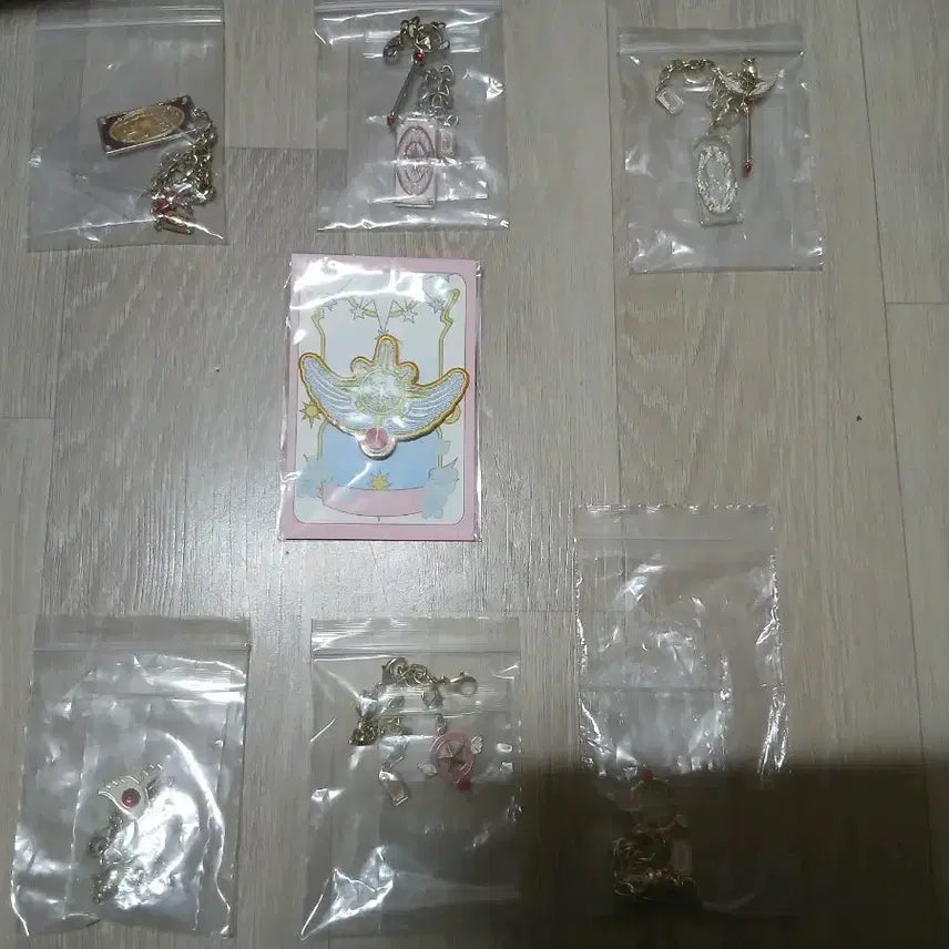 [BUNJANG] OST Cardcaptor Sakura Keyring Set / 오에스티 카드캡터체리 카드 열쇠고리 세트 팝니다.