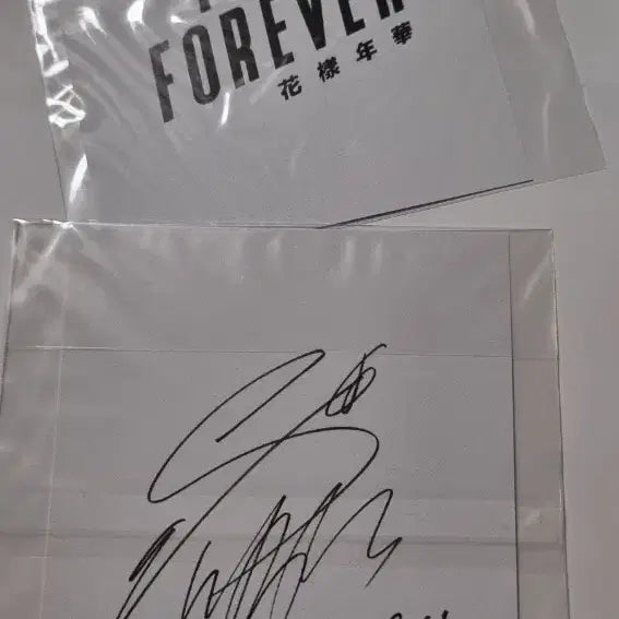 [BUNJANG] BTS YOUNG FOREVER Suga Photocard Poster / 방탄소년단 BTS YOUNG FOREVER 앨범 슈가 포카 포스터