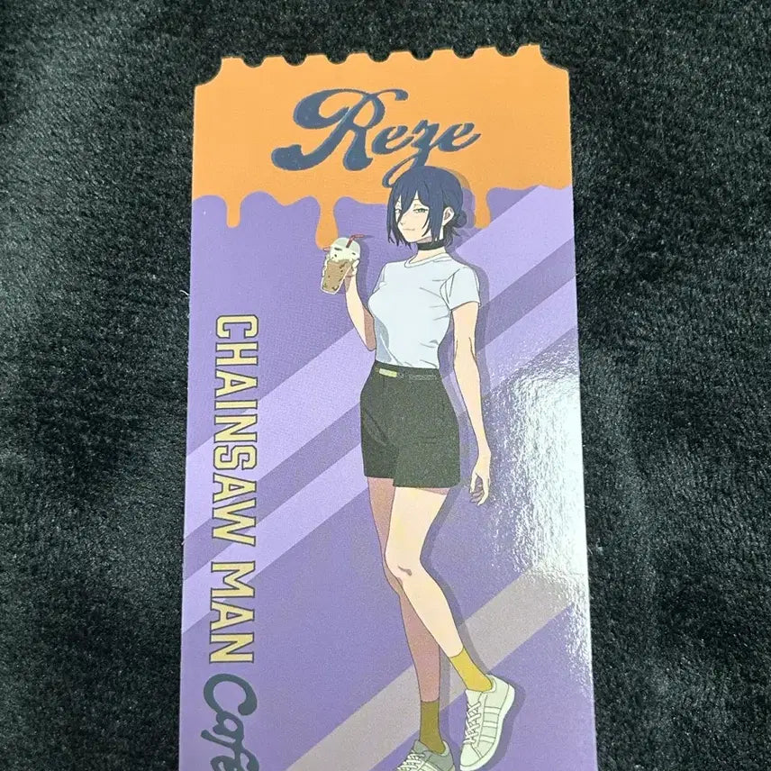 [BUNJANG] Chainsaw Man Cafe Collaboration Leze Original Ticket / 체인소맨 카페 콜라보 레제 오리지널 티켓