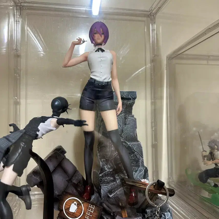 [BUNJANG] Chainsaw Man Reze Resin Figure (Unsealed) / (개봉현물) 택포 25 체인소맨 MOU 레제 레진 피규어