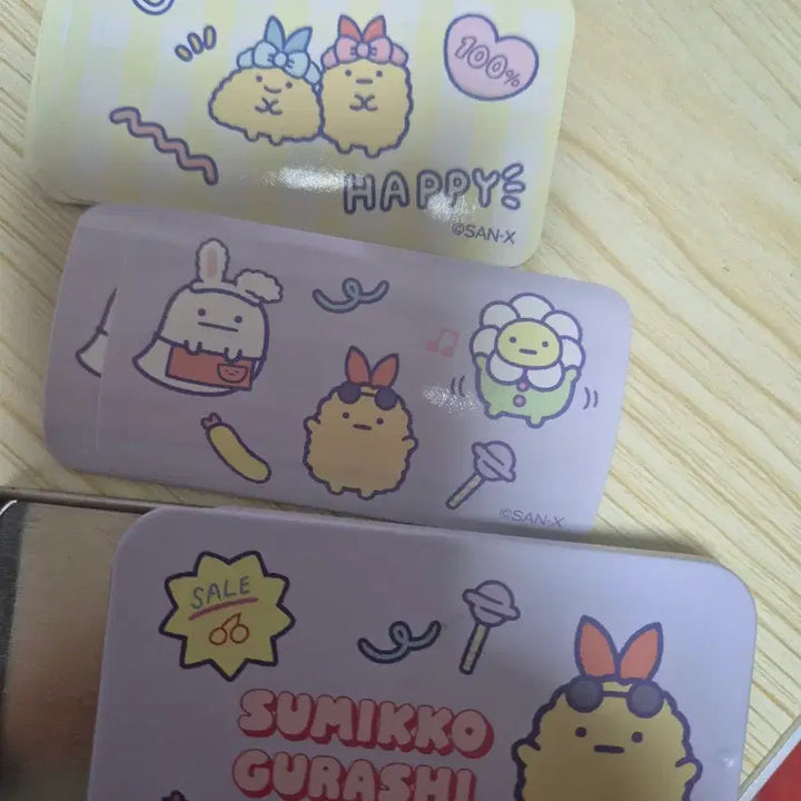 [BUNJANG] Sumikko Gurashi Ebi Furai no Shippo Tin Case / 스미코구라시 에비후라이 노싯포 틴케이스 판매해요.