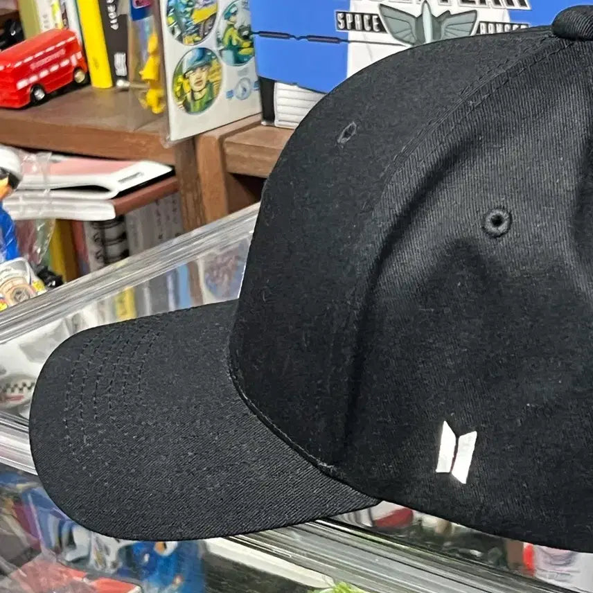 [BUNJANG] BTS Authentic Black Baseball Cap / 방탄소년단 볼캡 블랙 정품