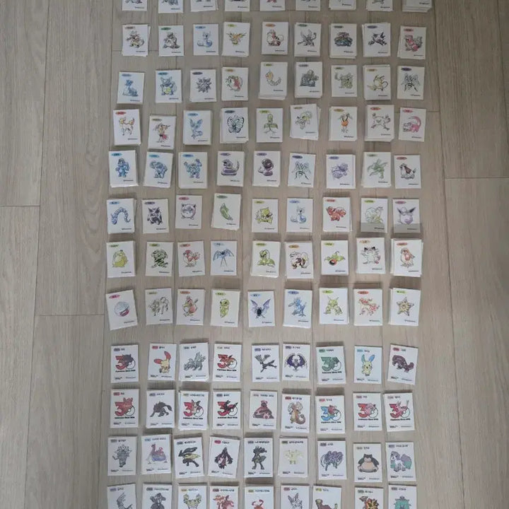 [BUNJANG] Pokemon Sticker Collection / 포켓몬띠부씰 판매