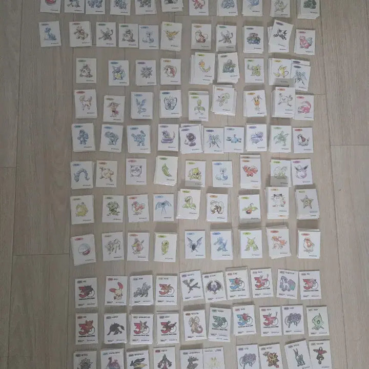 [BUNJANG] Pokemon Sticker Collection / 포켓몬띠부씰 판매