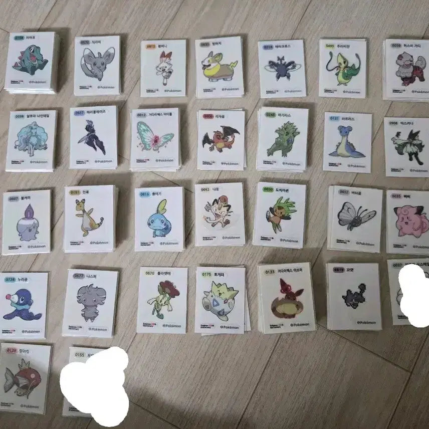 [BUNJANG] Pokemon Sticker Collection / 포켓몬띠부씰 판매