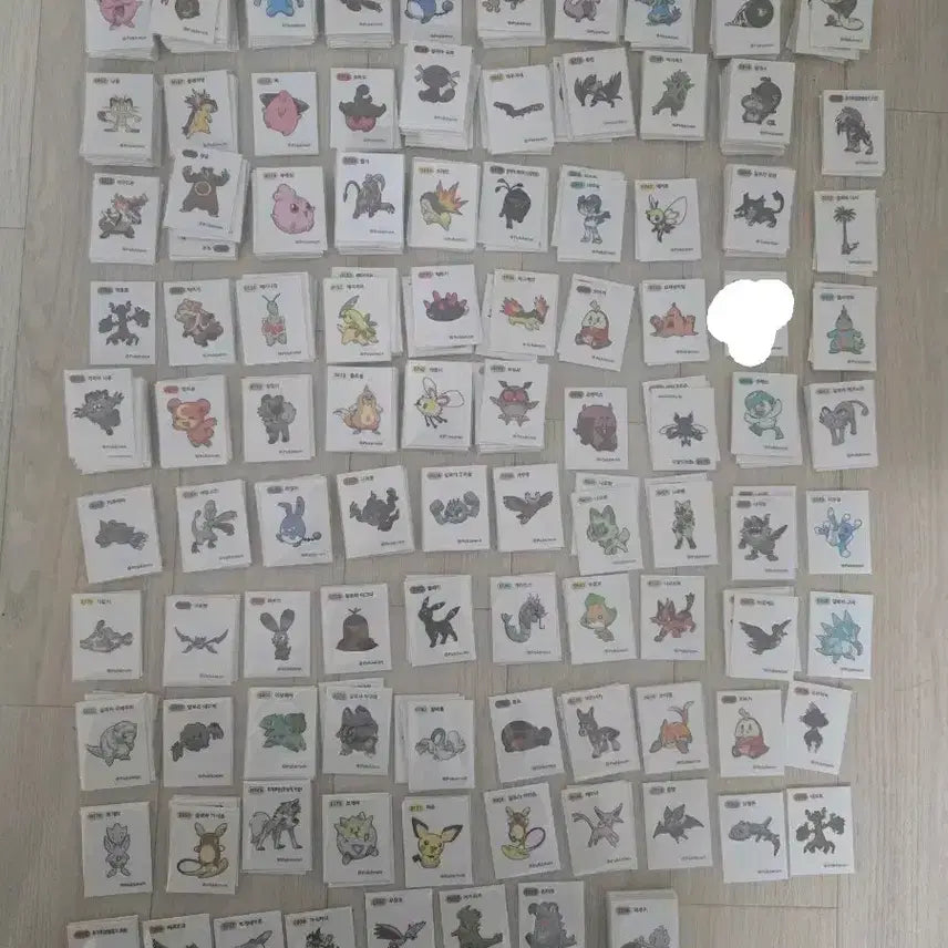 [BUNJANG] Pokemon Sticker Collection / 포켓몬띠부씰 판매