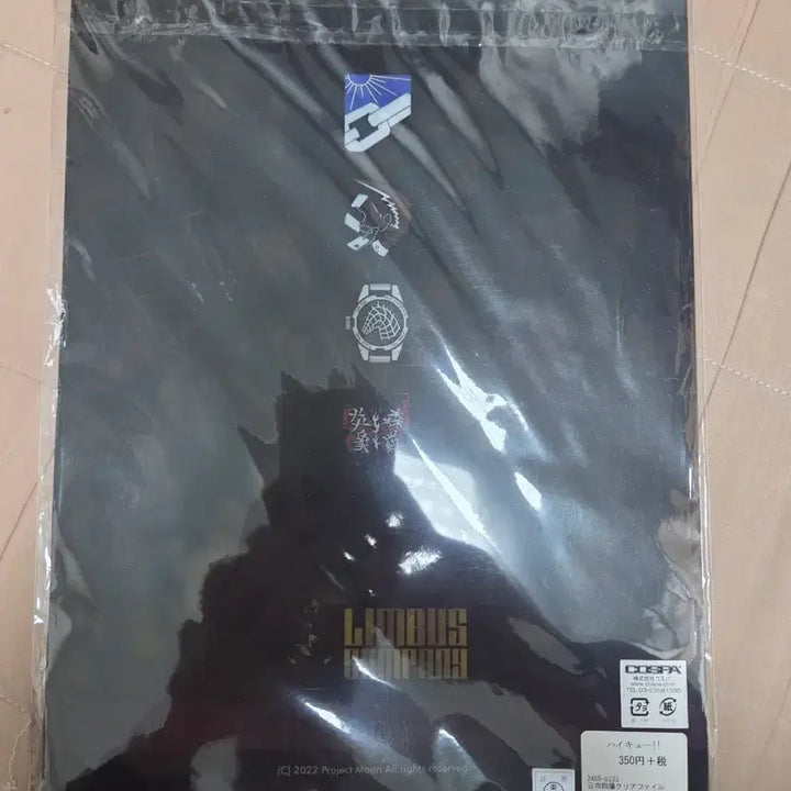 [BUNJANG] Limbus Company L-Folder 3-Set / 림버스 컴퍼니 l자 파일 3매 일괄 판매