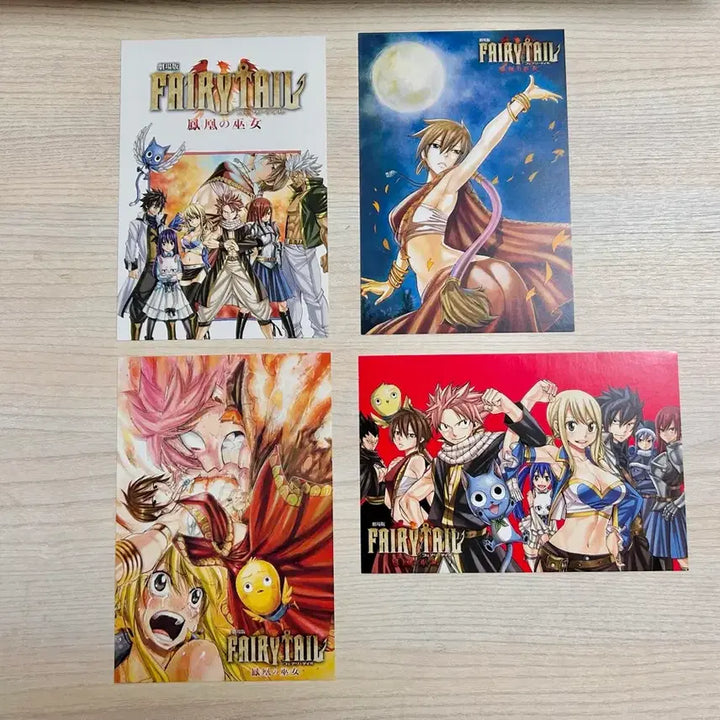 [BUNJANG] Fairy Tail: Phoenix Priestess Postcard Set / 페어리테일 봉황의 무녀 엽서 4장 판매합니다