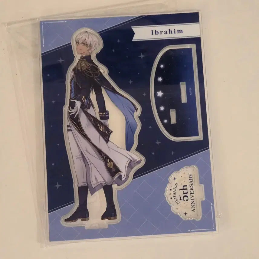 [BUNJANG] Nijisanji Ibrahim 5th Anniversary Acrylic Stand / 니지산지 이브라힘 5주년 기념 아크릴스탠드