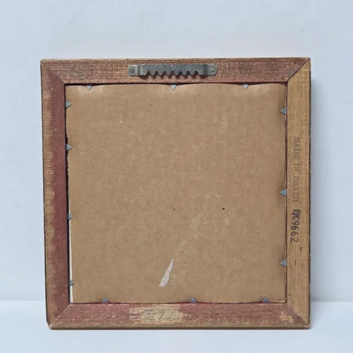 [BUNJANG] 1970s Brazilian Artist Original Painting of Virgin Mary Framed Art / 1970년대 브라질 작가  성모마리아 그림 원본 유리액자 천주교