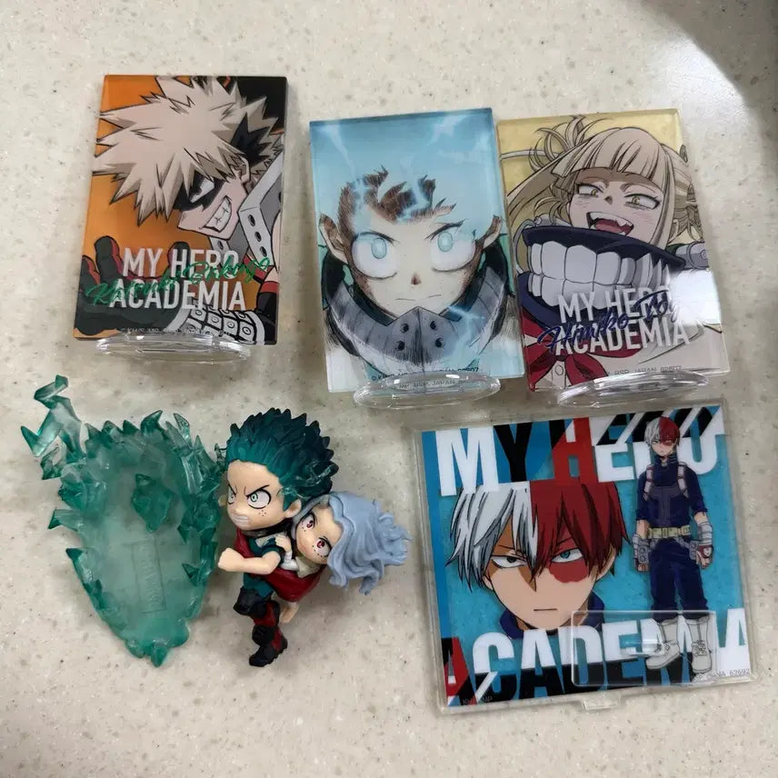 [BUNJANG] My Hero Academia Acrylic Stand &amp; Re-Ment Figurines (Opened) / 히로아카 아크릴스텐드 및 리멘트