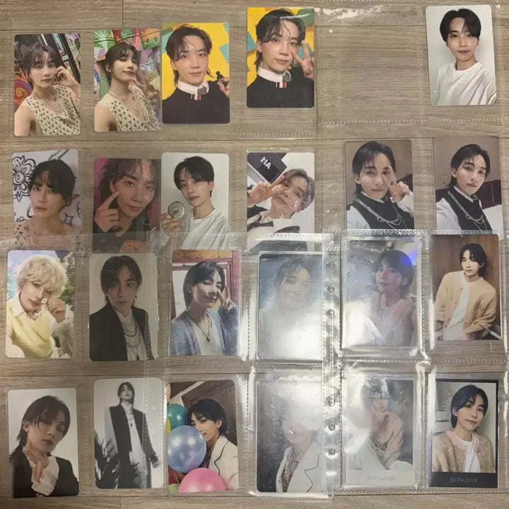 [BUNJANG] SEVENTEEN Jeonghan Bundle Set Photocards (72 pcs) / 세븐틴 정한 포토카드 일괄 72장