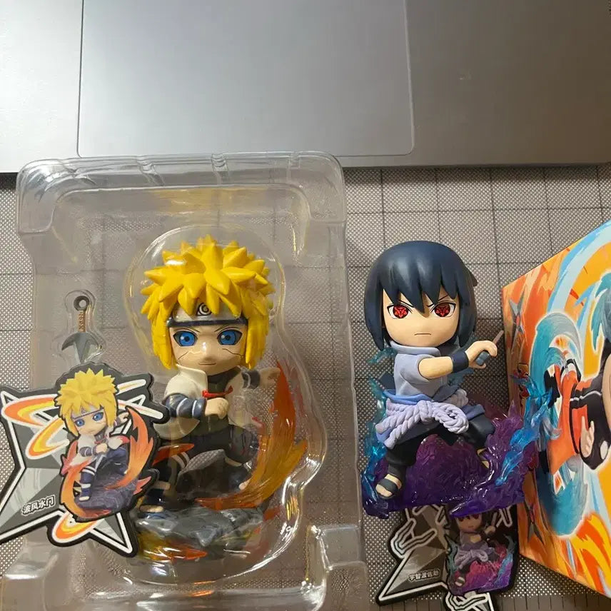 [BUNJANG] Naruto Funism Minato, Sasuke Figure Bundle Set / (택포,일괄)나루토 퍼니즘 미나토,사스케 피규어