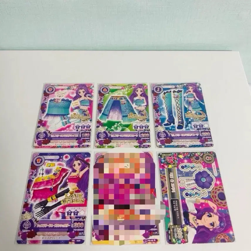 [BUNJANG] Aikatsu! Mizuki &amp; Luna Goods Card Bundle Set / 일괄) 아이엠스타 아이카츠 미즈키 루나 굿즈 카드
