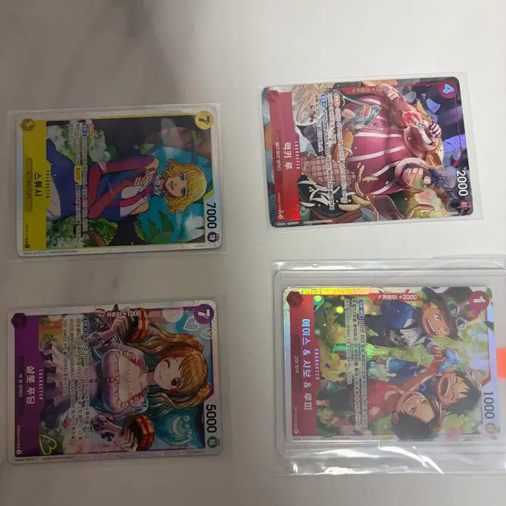 [BUNJANG] One Piece Card Bundle Set (7 types) / 원피스 카드 7종 일괄