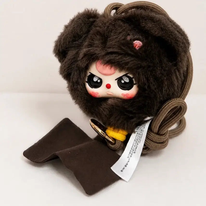 [BUNJANG] Babies Three 50 Phone Strap Ggomdori Keyring Plush / 베이비쓰리 50 폰스트랩 예쁜눈 곰돌리 키링 인형