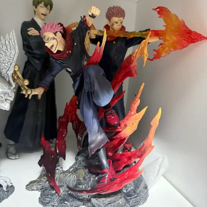 [BUNJANG] Jujutsu Kaisen Mahoraga &amp; Sukuna Figu-realism Bundle Set / (택포6.2) 주술회전 마허라,스쿠나 피규어리즘 일괄판매 합니다