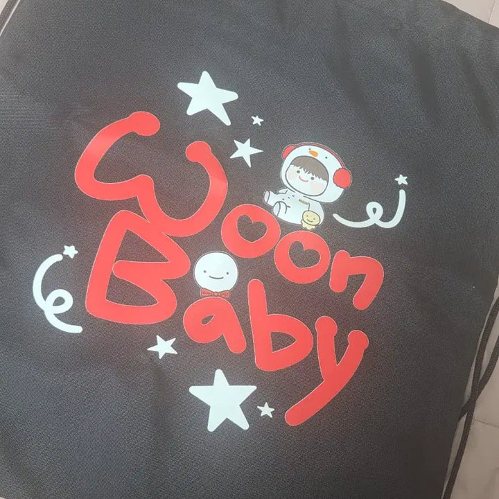 [BUNJANG] BOYNEXTDOOR Yunhak Birthday Cafe Goods String Bag / 보넥도 운학 생카 굿즈 짐색 스트링백