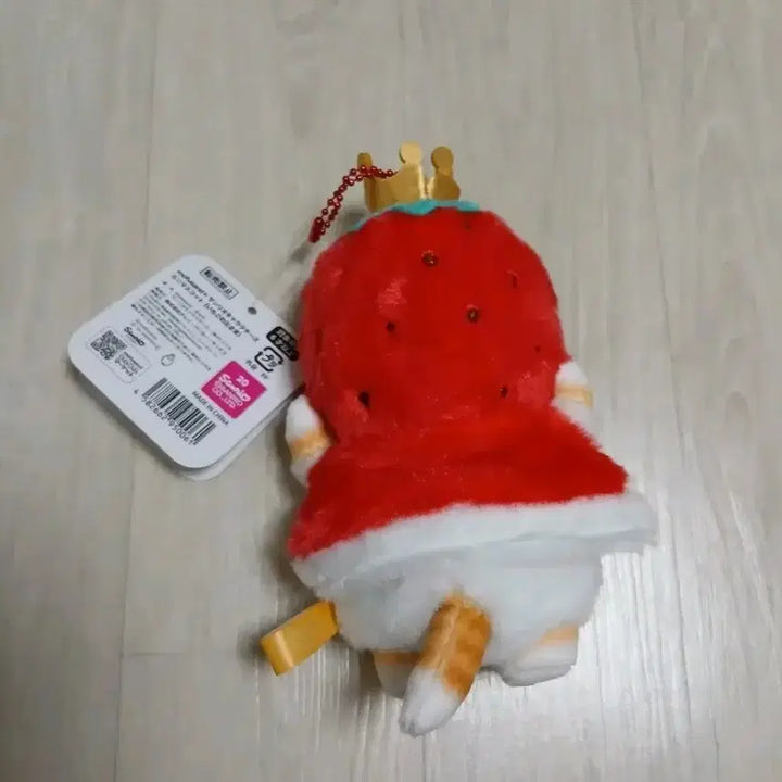 [BUNJANG] Sanrio Mofusand Strawberry Mascot Doll Keychain / 산리오 모프샌드 딸기 모후샌드 마스코트 인형 키링 모후산도