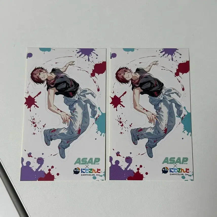 [BUNJANG] Nijisanji ASAP Lauren Special Edition Sticker Bundle / 니지산지 ASAP 로렌 특전 스티커 일괄