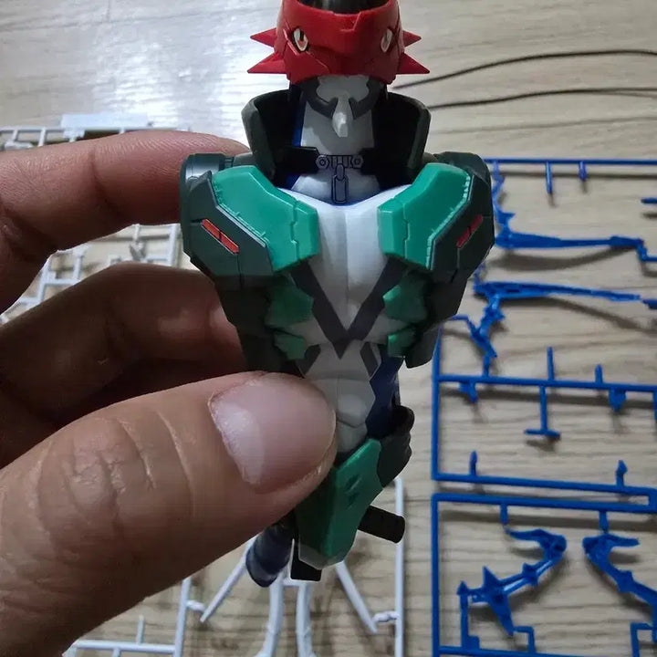 [BUNJANG] Digimon Paildramon Plastic Model Kit Partially Assembled / 디지몬 파일드라몬 프라모델 부분 조립 팝니다! 택포7
