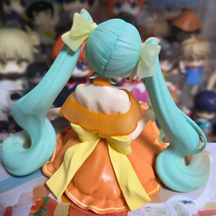 [BUNJANG] FURYU Hatsune Miku Citrus Noodle Stopper Figure (Unsealed) / 후류 하츠네 미쿠 시트러스 누들스토퍼 피규어
