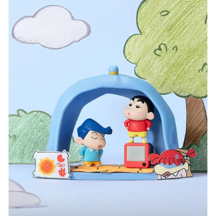 [BUNJANG] Pop Mart Crayon Shin-chan "The Boyhood: Theater" Series Tetsuya&