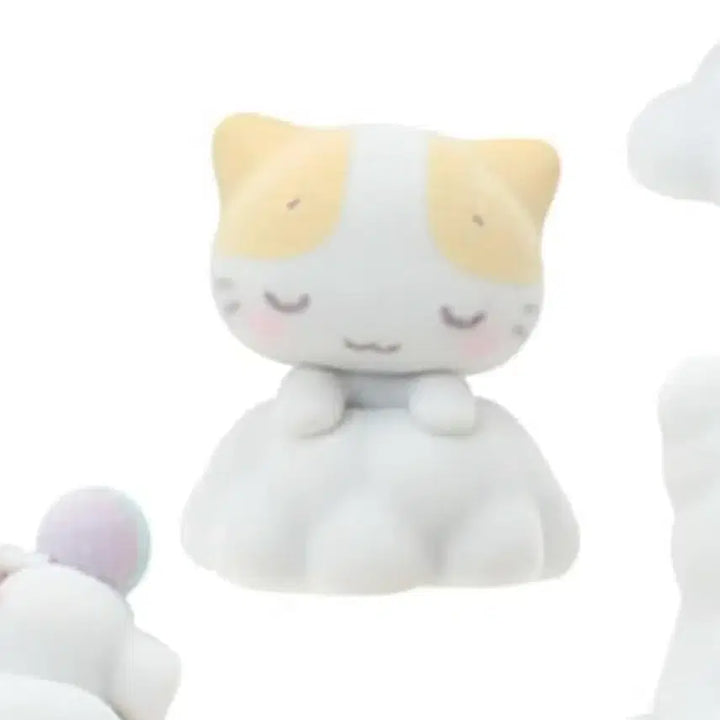 [BUNJANG] Sanrio Sirofwa Kummo Ohirune Mascot Marshmallow Fuwa Fuwa Nyanko / 산리오 시로후와 구모 오히루네 마스코트 마슈마로 후와후와 냥코