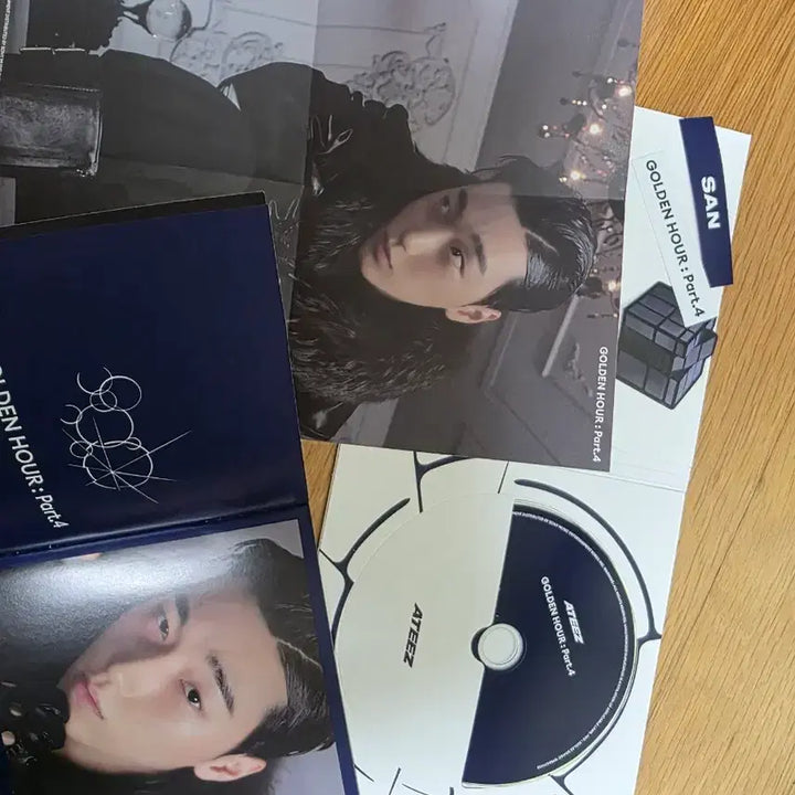 [BUNJANG] ATEEZ Choi San Photocard Golden Hour Part.4 Adrenaline Digipack / 에이티즈 최산 포카 디지팩 골든아워 파트4 아드레날린 앨범 포토카드