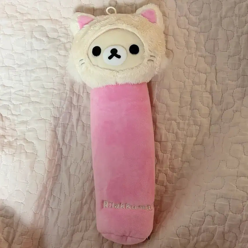 [BUNJANG] San-X Rilakkuma Cat Plush Pencil Case / 코리락쿠마 고양이 인형 필통