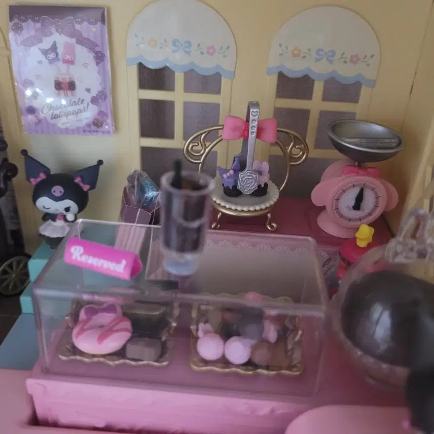 [BUNJANG] Sanrio Chocolat Remont Sylvanian Toy Shop Set / 산리오 쇼콜라 리멘트 실바니안 토이샵 무료