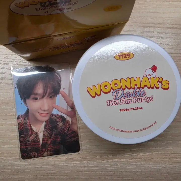 [BUNJANG] VERI VERY Yunhak Birthday MD Candle Photocard Set / 포카 포함) 운학 생일 엠디 캔들 양초