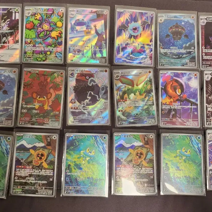 [BUNJANG] Pokemon Card Bundle - AR, RR, SR, ACE, Holo Cards (78 Total) / 포켓몬 카드 고레어 카드 일괄 78장