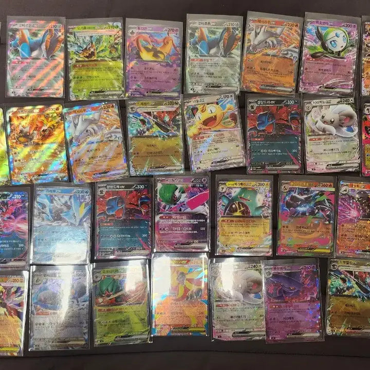 [BUNJANG] Pokemon Card Bundle - AR, RR, SR, ACE, Holo Cards (78 Total) / 포켓몬 카드 희귀 카드 일괄 판매