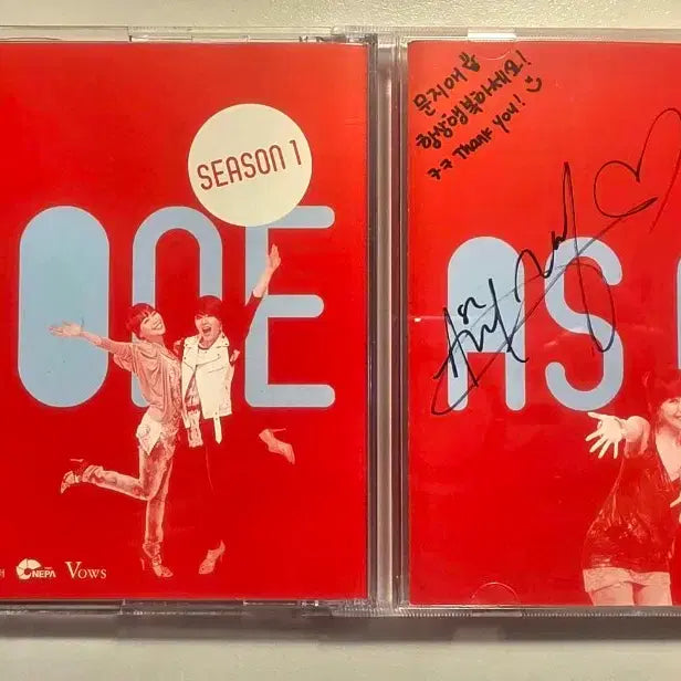 [BUNJANG] As One Autographed Digital Single SONNET CD / As One 애즈원 친필 싸인 디지털 싱글 SONNET CD 에즈원