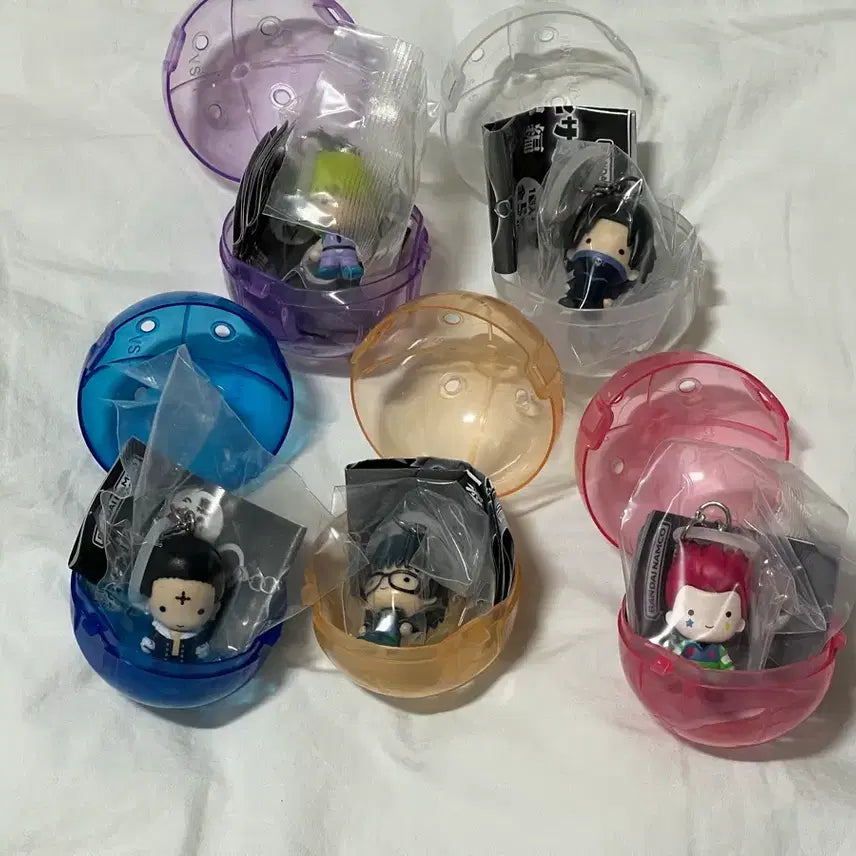 [BUNJANG] Hunter x Hunter Phantom Troupe Chrollo, Shizuku, Hisoka, Shalnark, Feitan Bundle Set / 헌터헌터 메지루시 환영여단 클로로 시즈크 히소카 샤르나크 페이탄 일괄