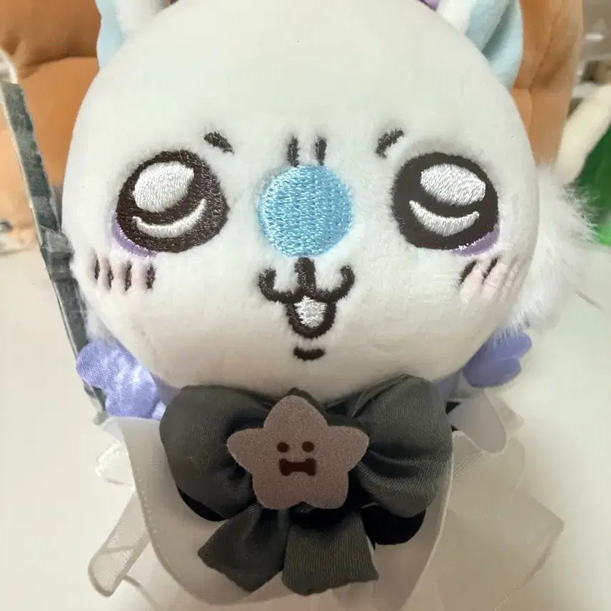 [BUNJANG] Chiikawa Momonga Plush Charm / 구 매지컬 모몽가 모몬가 먼작귀 치이카와 인형 키링