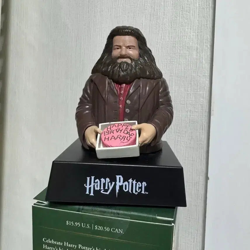 [BUNJANG] Harry Potter Talking Hagrid Birthday Cake Figure Set / 해리포터 토킹 해그리드 생일 케이크 피규어 세트
