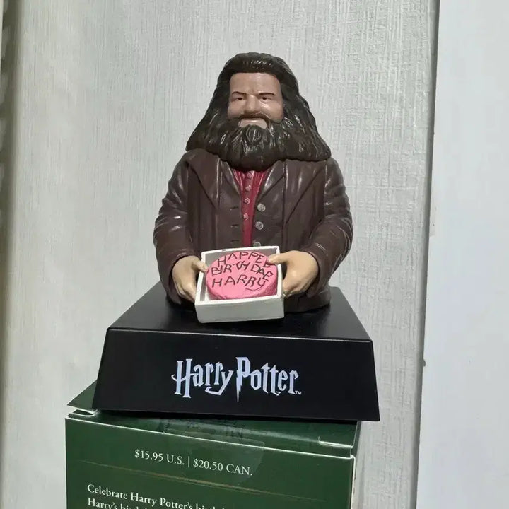 [BUNJANG] Harry Potter Talking Hagrid Birthday Cake Figure Set / 해리포터 토킹 해그리드 생일 케이크 피규어 세트