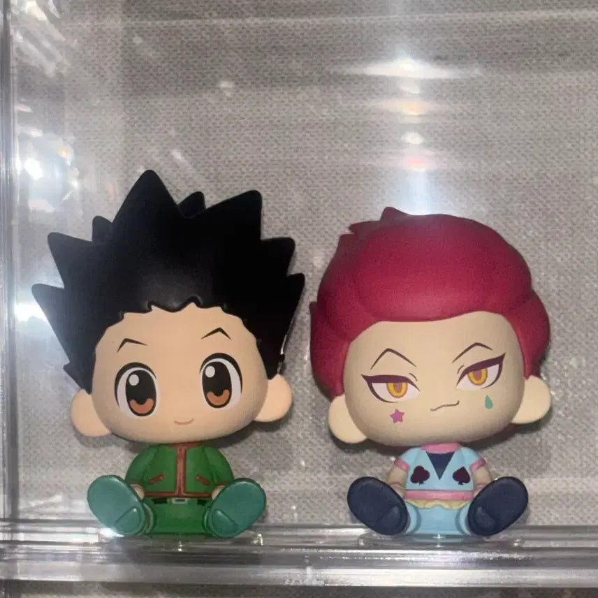 [BUNJANG] Gon &amp; Hisoka Nendoroid Figure Bundle Set (Unsealed) / 곤, 히소카 눌셋 피규어 개봉 일괄