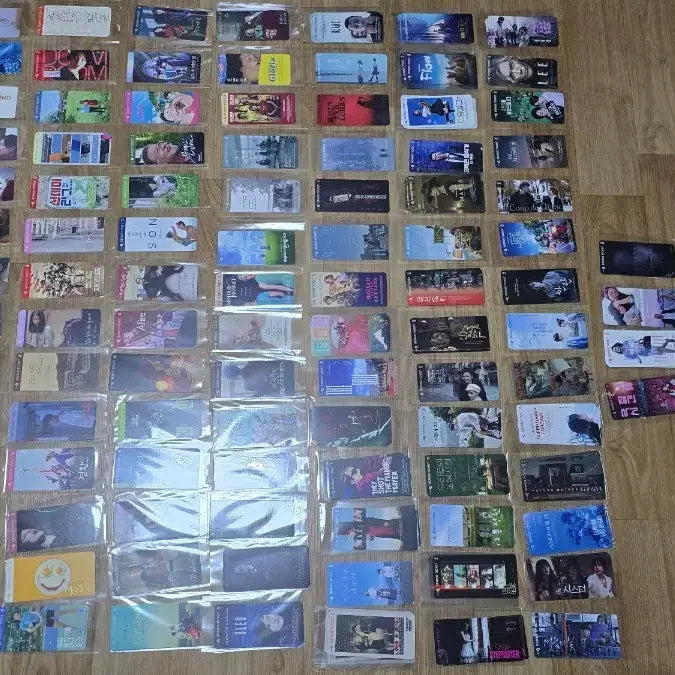 [BUNJANG] CineQ Series Ticket Bundle Set (100 Types, Numbers 4-137) / 씨네큐 시리즈티켓  (4~137번 사이) 총 100종 일괄 판매