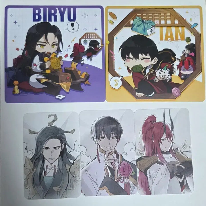 [BUNJANG] Lord of Heroes Dongbangjo Biryuian Aran Paper Goods Bundle Set / 로드오브히어로즈 로오히 동방조 비류이안아란 지류굿즈 일괄 판매합니다